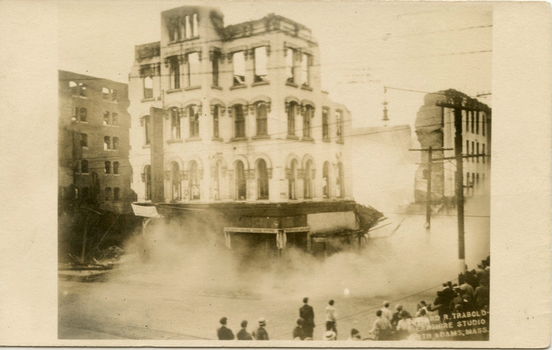 The aftermath of the Wilson House/Empire Theater fire in 1912.