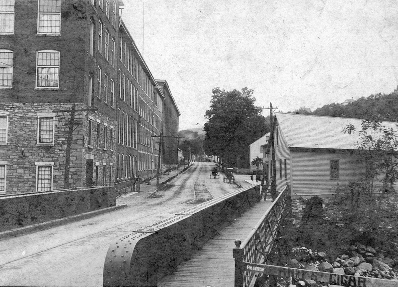 View of Beaver Mill from Second Bridge Street