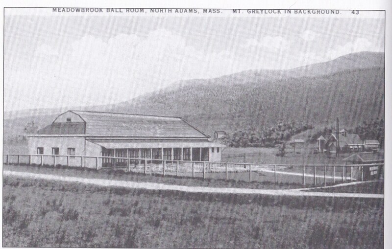 Postcard image of the Meadowbrook Ballroom.