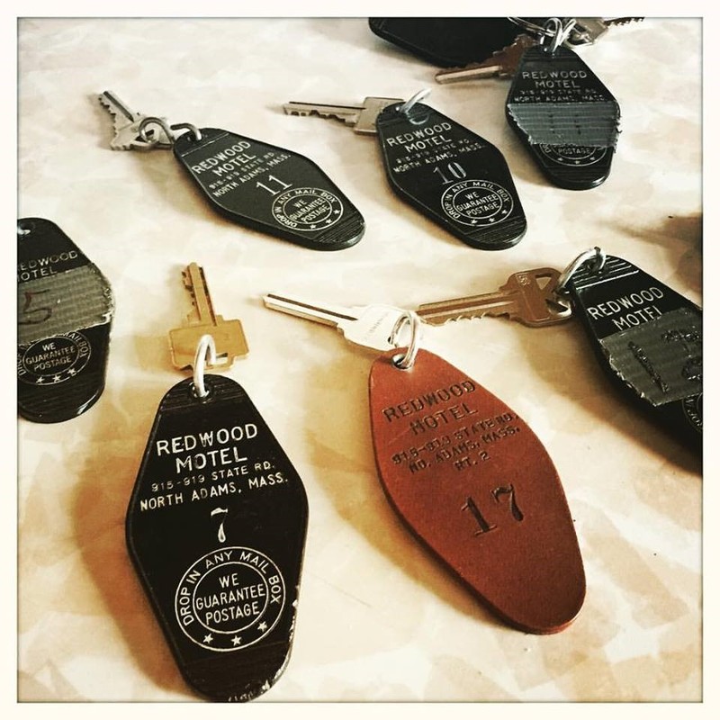 Keys of the Redwood Motel's Past, circa 2015.