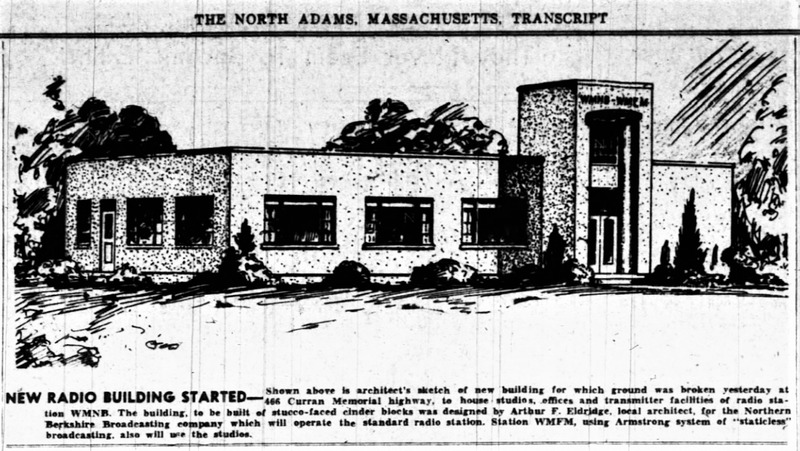 Architect's sketch of the proposed WMNB building.