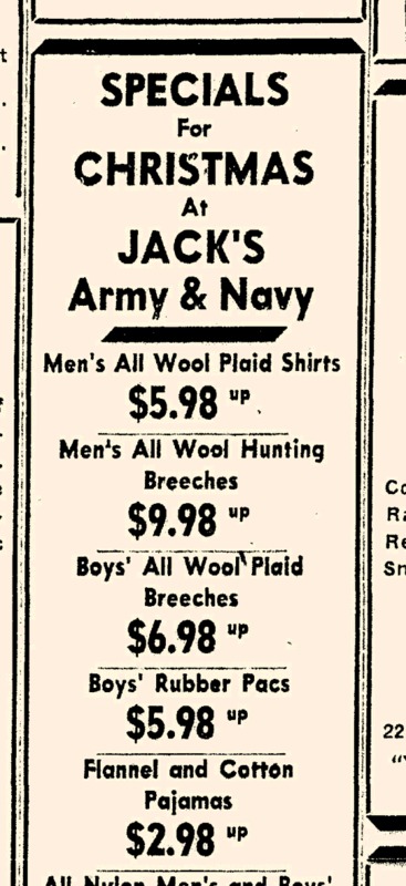 Jack's Army & Navy Store