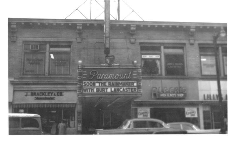 The Paramount Theater which replaced the Empire Theater.