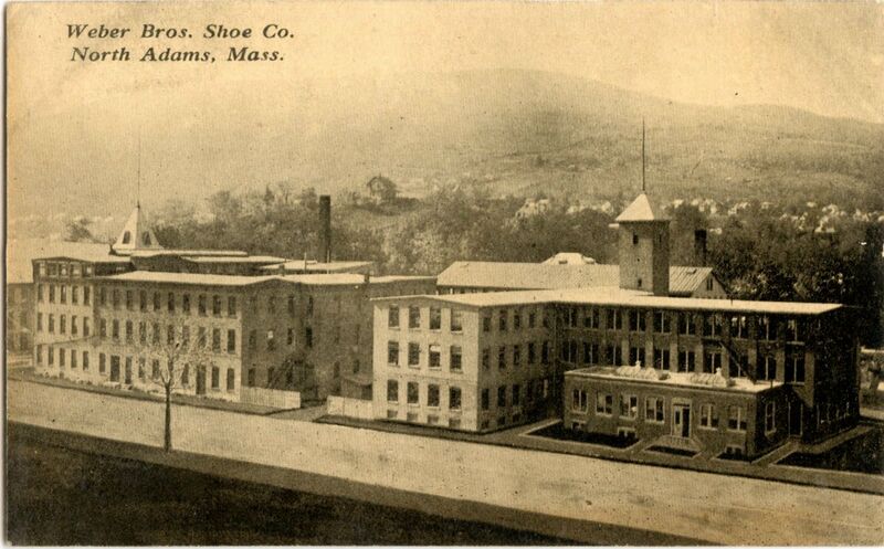 Weber Brothers Shoe Factory postcard
