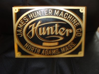 James Hunter Machine Company Sign.