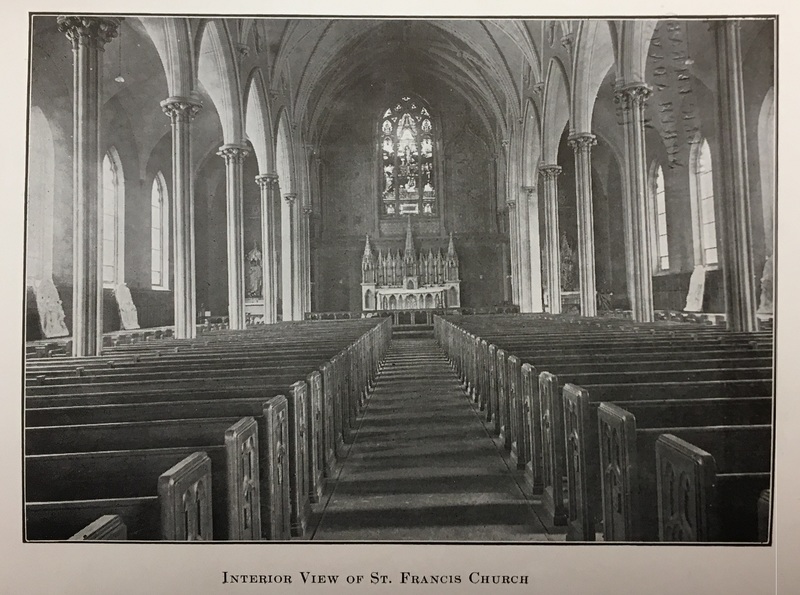 Interior View of St. Francis Church