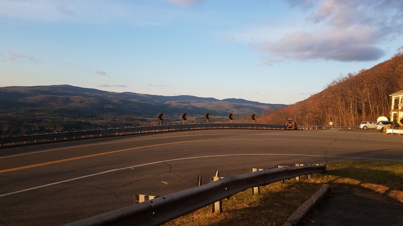 Photo of the Hairpin Turn, Winter 2018