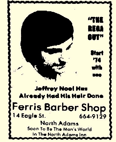 Ferris Barber Shop Advertisement