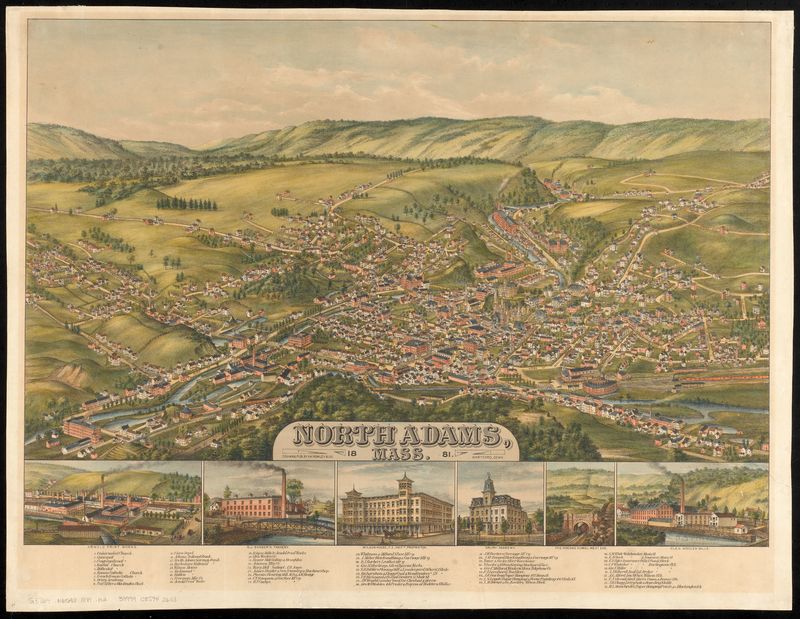 1881 Map of North Adams