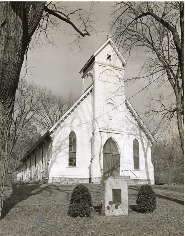 Blackinton Union Church in later years.