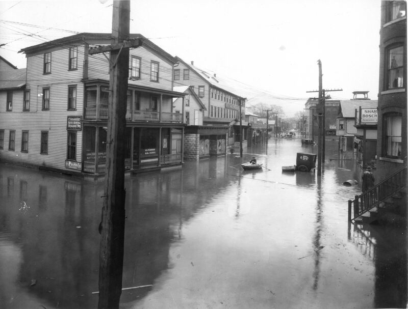 Flooding on Ashland Street.