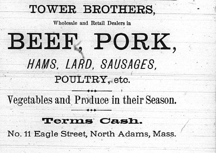 Tower Brother Butchers Advertisement