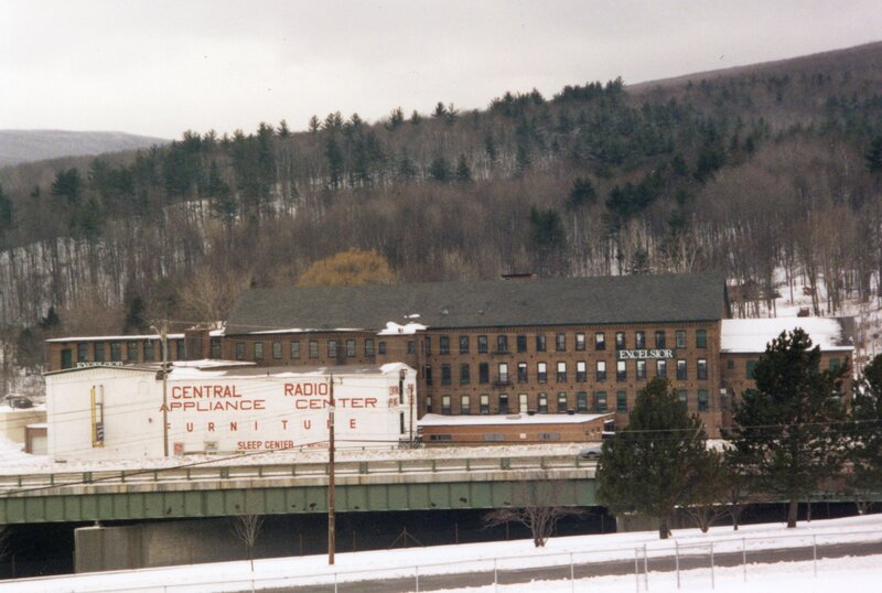 Looking north at the Norad Mill