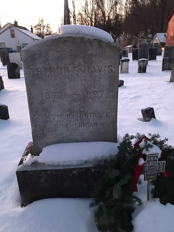 A veteran's gravesite.