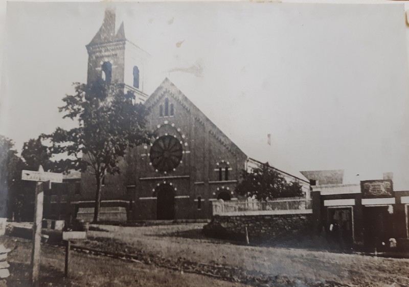 View of Congregational Church from Eagle Street